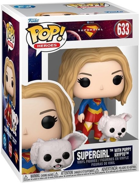 Gadget - Dc Comics: Funko Pop! Pop & Buddy - Supergirl - Supergirl With Puppy Kr-image