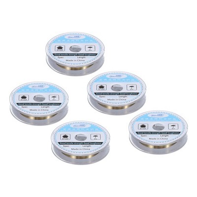 5pcs 100m Molybdenum Screen Cutting Wire Line Phone LCD Glass Separate, 0.025mm