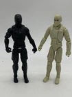 GI Joe Classified Series Lot of 2 6" Action Figures - Snake Eyes & Storm Shadow