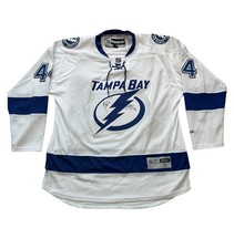 Tampa Bay Lightning Jersey 2013-2014 #44 Thompson Signed By Thompson & #7 Gudas