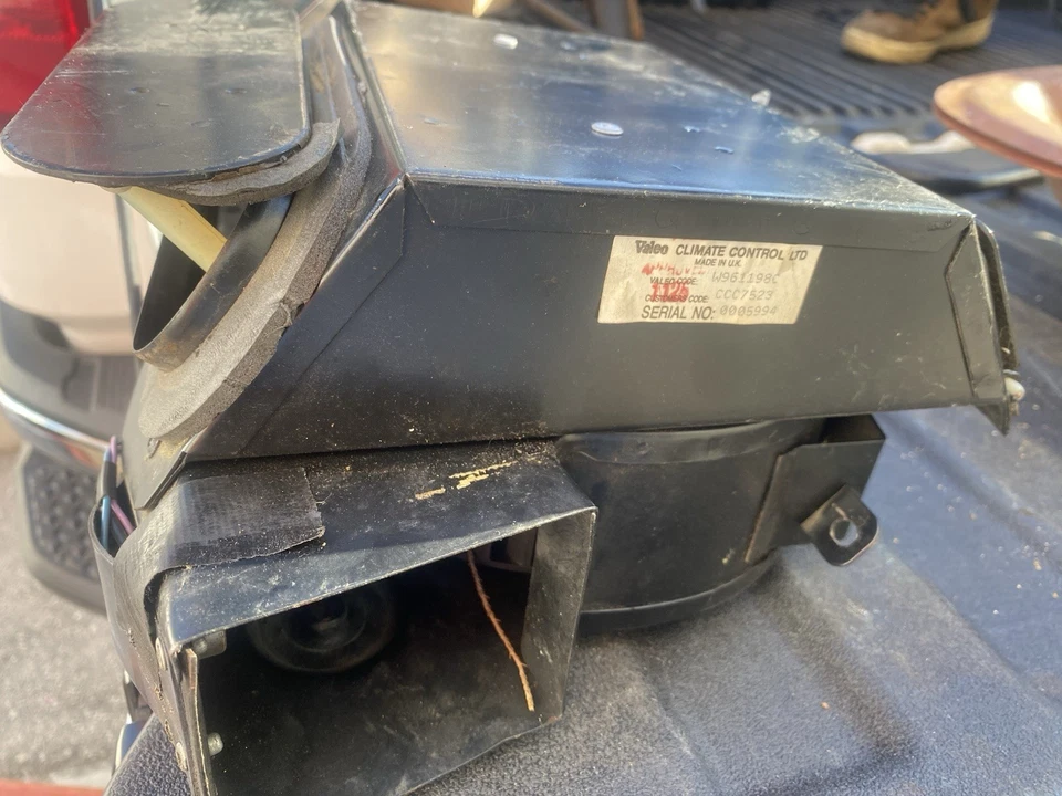 Jaguar XJS LH 1994-96 AIRE ACONDICIONADO - calentador soplador motor OE CCC7523 FUNCIONA BIEN Foto 2 de 4