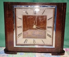 Vintage Smith’s Mantel Clock- Working