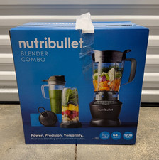 Nutribullet Blender Combo 1200 Watts 64oz Pitcher Tamper Cup Brand New