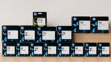 Genuine HP 728 Magenta 130ml Ink - F9J66A