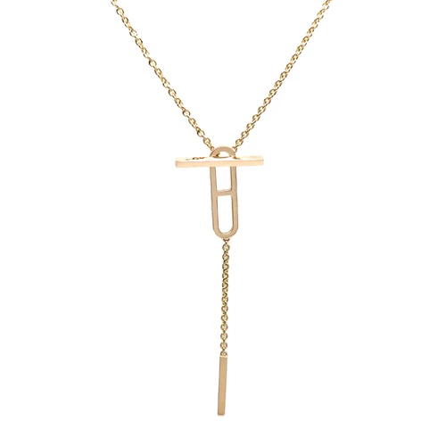 HERMÈS Collana HERMES Ever Chaine d'Ancre K18PG P0031178