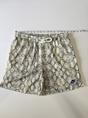 Nike Men's Snakeskin Print Basketball Mesh Shorts Size L IB8242-133 NWT