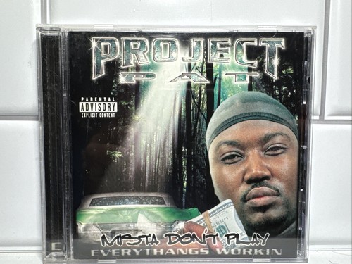 2001 Vintage PROJECT PAT Mista Don't Play Everythangs Workin CD gebraucht selten