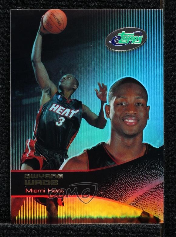 2003-04 eTopps Dwyane Wade #47 HOF kf7