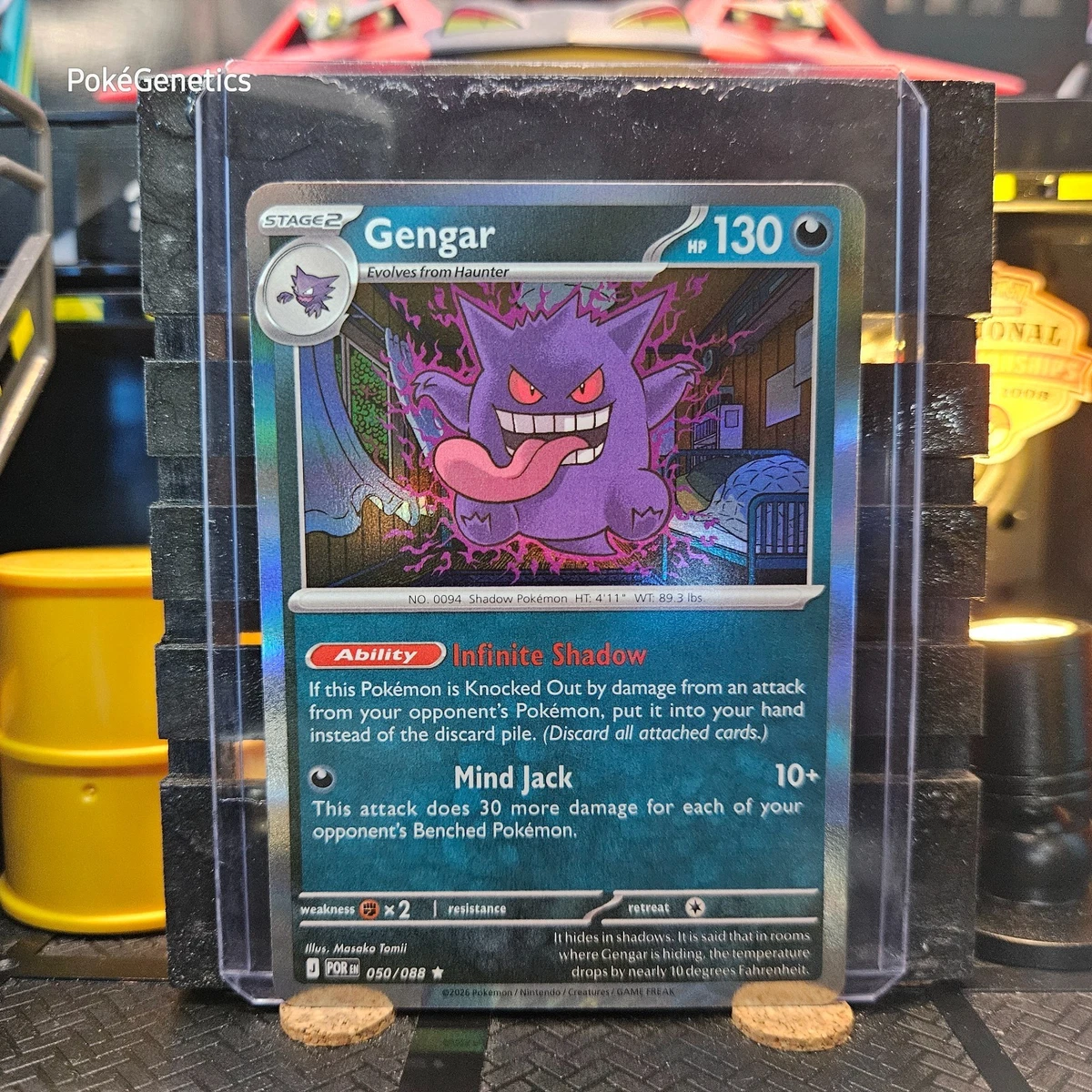 gengar pokemon card ebay Gengar 050/088 Perfect Order Reverse Holo NM