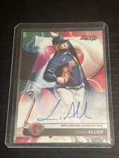 2020 Bowman's Best - Best of 2020 Autographs Logan Allen #B20-LA Refractor (AU,