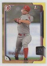 2015 Bowman Prospects Yellow Nick Petree #BP84 9g4