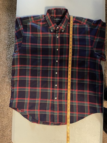 Polo Ralph Lauren Plaid Long Sleeve Button Down Men’s Size XL - Picture 6 of 8