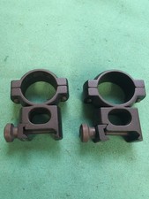 Weaver Style 1" High Matte Scope Rings Torx