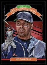 2020 Donruss Optic Black Stars #13 Nelson Cruz DK /125 - BB