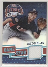 2015 Panini Stars and Stripes Game Gear Longevity Platinum 4/5 Jacob Blas 06z2