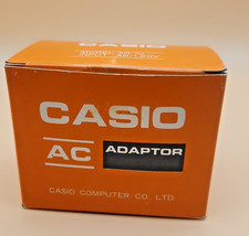 GENUINE OEM Casio AD-1U Keyboard Power Supply AC Adapter 7.5V 600mA open box