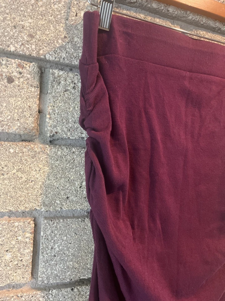 Michael Stars Rae Ribbed Midi skirt - Image 3 of 4