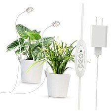 Clip-On Grow Lights for Indoor Plants, 2-in-1 LED Grow Lamp,4000K Sunlike Full