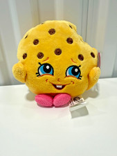 Moose Toys Shopkins 6" Kooky Cookie Bean Bolsa Peluche Raro Difícil de Encontrar