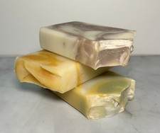 Vegan Handmade Soap Bundle 3 Pack Natural Cold Process - You Choose Scents