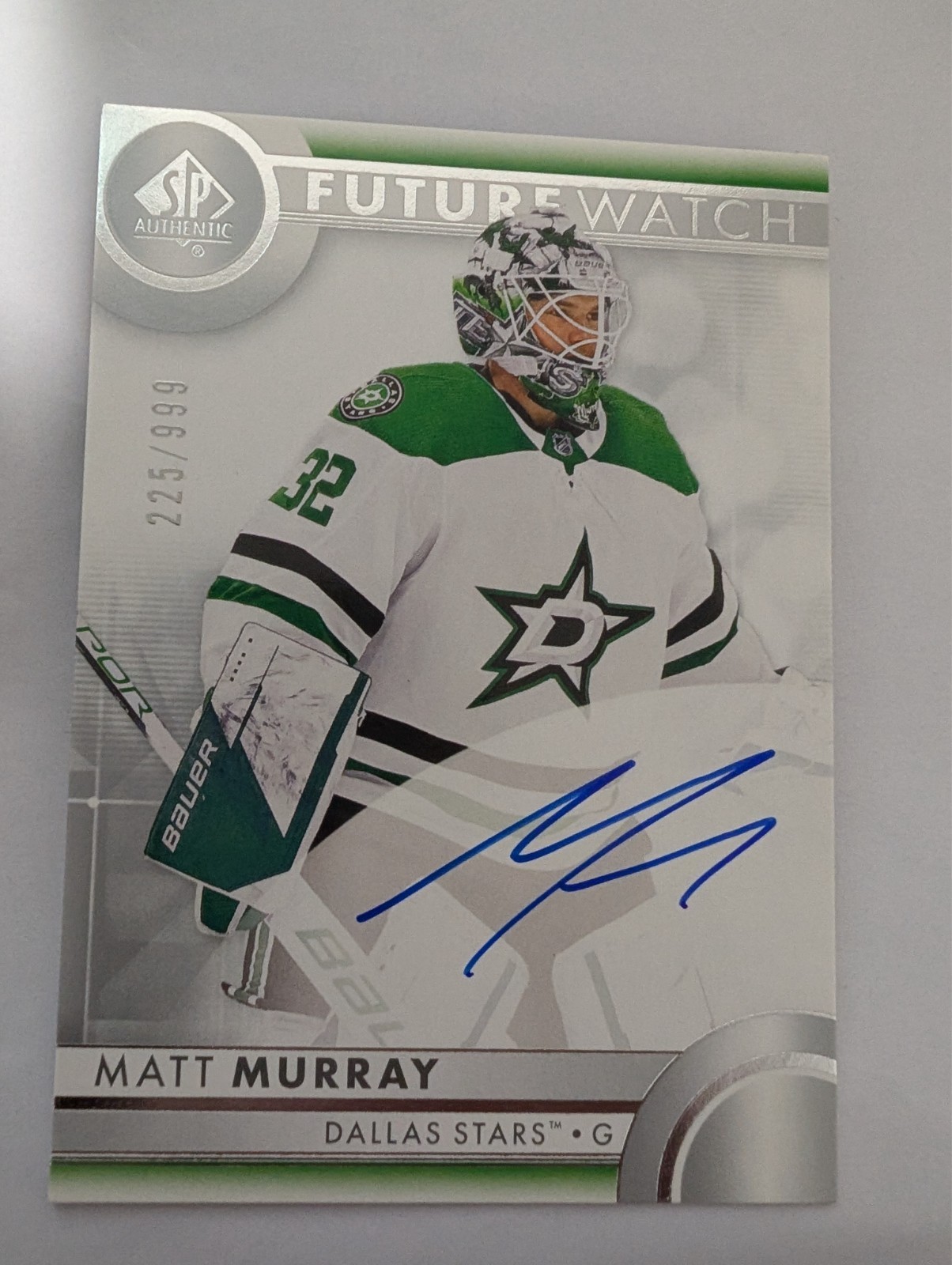 2023-24 SP Authentic Rookie Future Watch Auto /999 Matt Murray #125