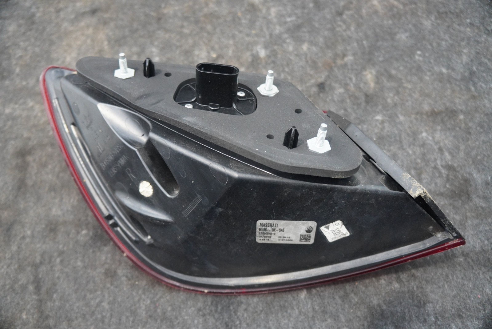 Rear Right Outer Quarter Tail Light Lamp 670005451 Maserati Quattroporte M156