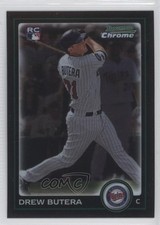 2010 Bowman Chrome Drew Butera #181 0q5