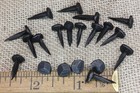 5/8" Rosehead 100 Nails Square Wrought Iron Tacks Vintage Rustic Decorative Look — photo 3