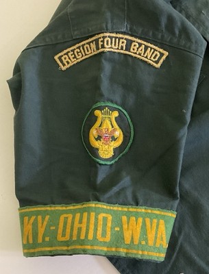 Boy Scout Region 4 Band Uniform 1950 Very Rare