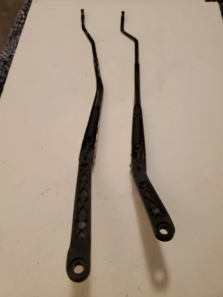 1994 - 1997 Honda Accord PAR DE BRAÇOS LIMPADOR DE PARA-BRISA ESQUERDO E DIREITO FABRICANTE DE EQUIPAMENTO ORIGINAL SEM LÂMINAS  - Imagem 3 de 4