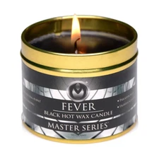 XR Brands Master Series Fever Hot Wax Candle - Black