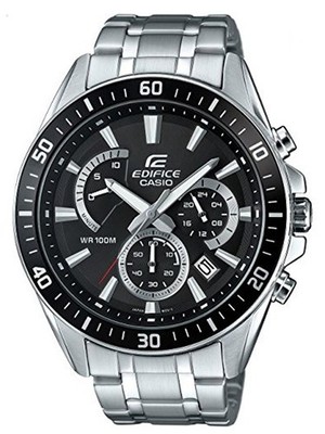 Casio EFR-552D-1AVUEF Edifice Chronograph Multifunction Quartz Unisex Black S...
