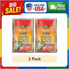 Wild Harvest Daily Blend Bird Food for Parakeet, Canary & Finch 10 lb (2 Pack)
