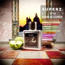 1723 BY SUPERZ BUDAPEST 50ML/ 1.69 OZ EXTRAIT DE PARFUM USA SELLER