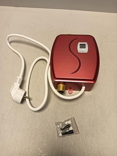 Elektrischer Mini Durchlauferhitzer – XY FB/XY FG – Rot