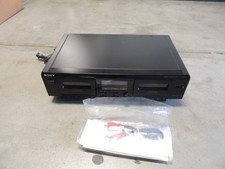 Sony TC-WE305 Dual Cassette Deck Tape Dubbing Recorder Tested With Cassettes