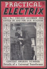 PRACTICAL ELECTRIX 12 1936 Autopower Contest; Fully-Automatic Power Plant +