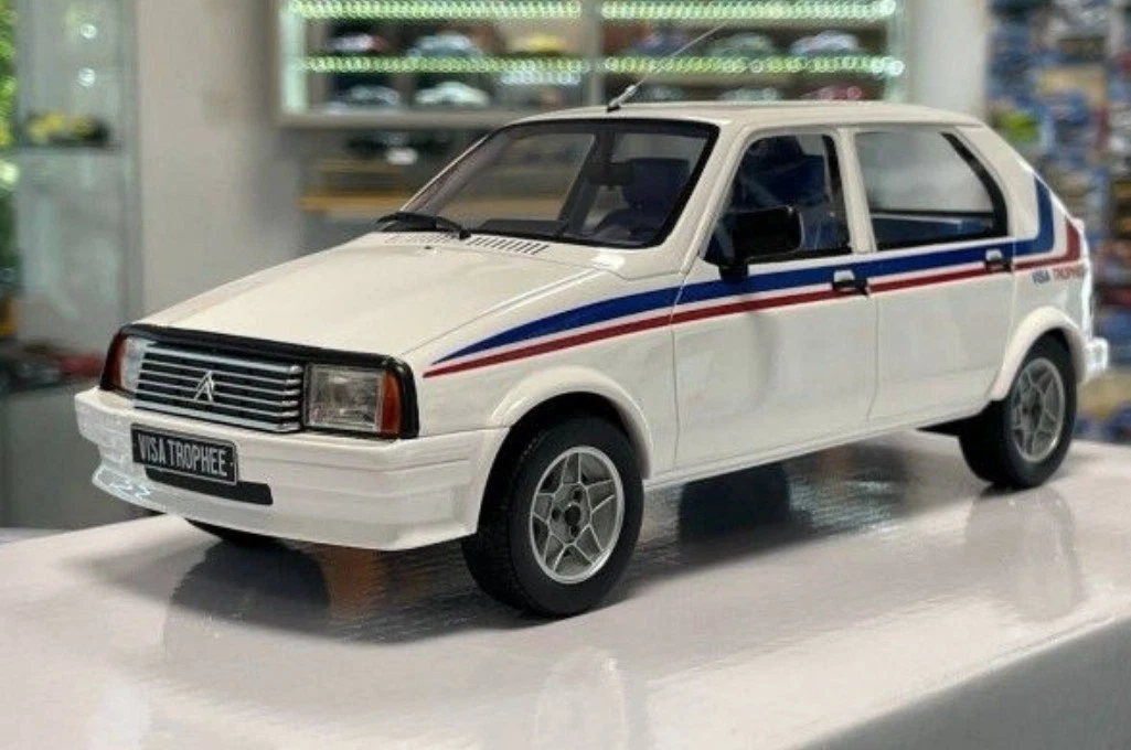 Maquette Collection Citroën Visa Rallye GT TONIC Modèle Fini 1:87
