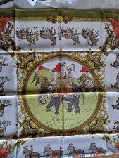 foulard HERMES  CAPARACONS DE LA FRANCE ET DE L