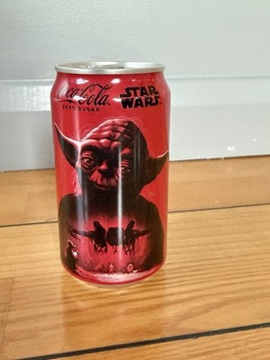 Neu Selten Star Wars Coke Zero Dosen Coca Cola Yoda Japanisch Japan Edition