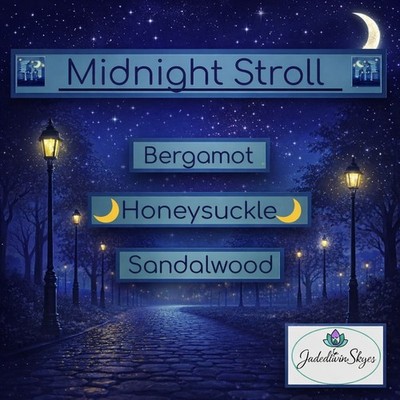 MIDNIGHT STROLL ~ A Luxury Oil Fragrance  .17 FL OZ Rollerball Oil Perfume