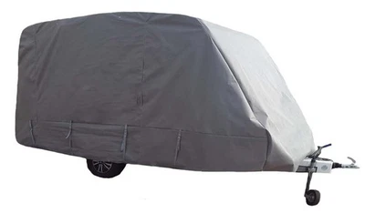 Housse de protection caravane longueur 470-500cm Couverture de protection, bâche - Photo 1/4