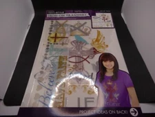 NEW FASHION ART NEXT STYLE IRON ON TRANSFERS CROSS INSPIRATIONAL VALUE PACK 26PC