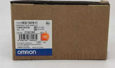 New Omron NB3Q-TW01B-V1 Interactive Display