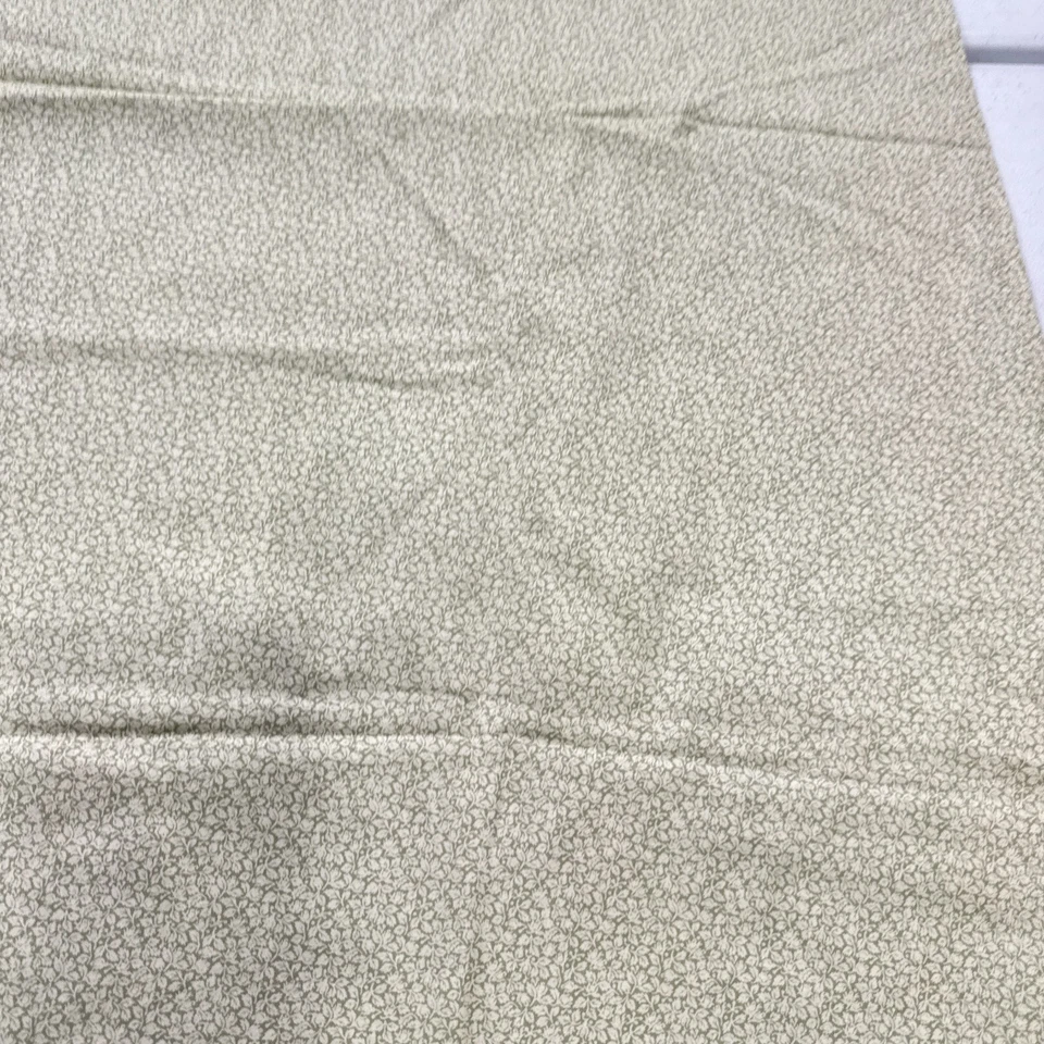 tela muelles vintage verde pequeñas flores algodón 45x106 2,9 yardas Foto 3 de 4