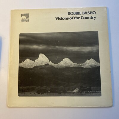 ROBBIE BASHO Visions of the Country LP  1978 Windham Hill Records-Insert-