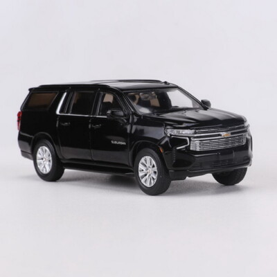 MASDI 1/64 Scale Suburban Black Diecast Car Model Toy Gift