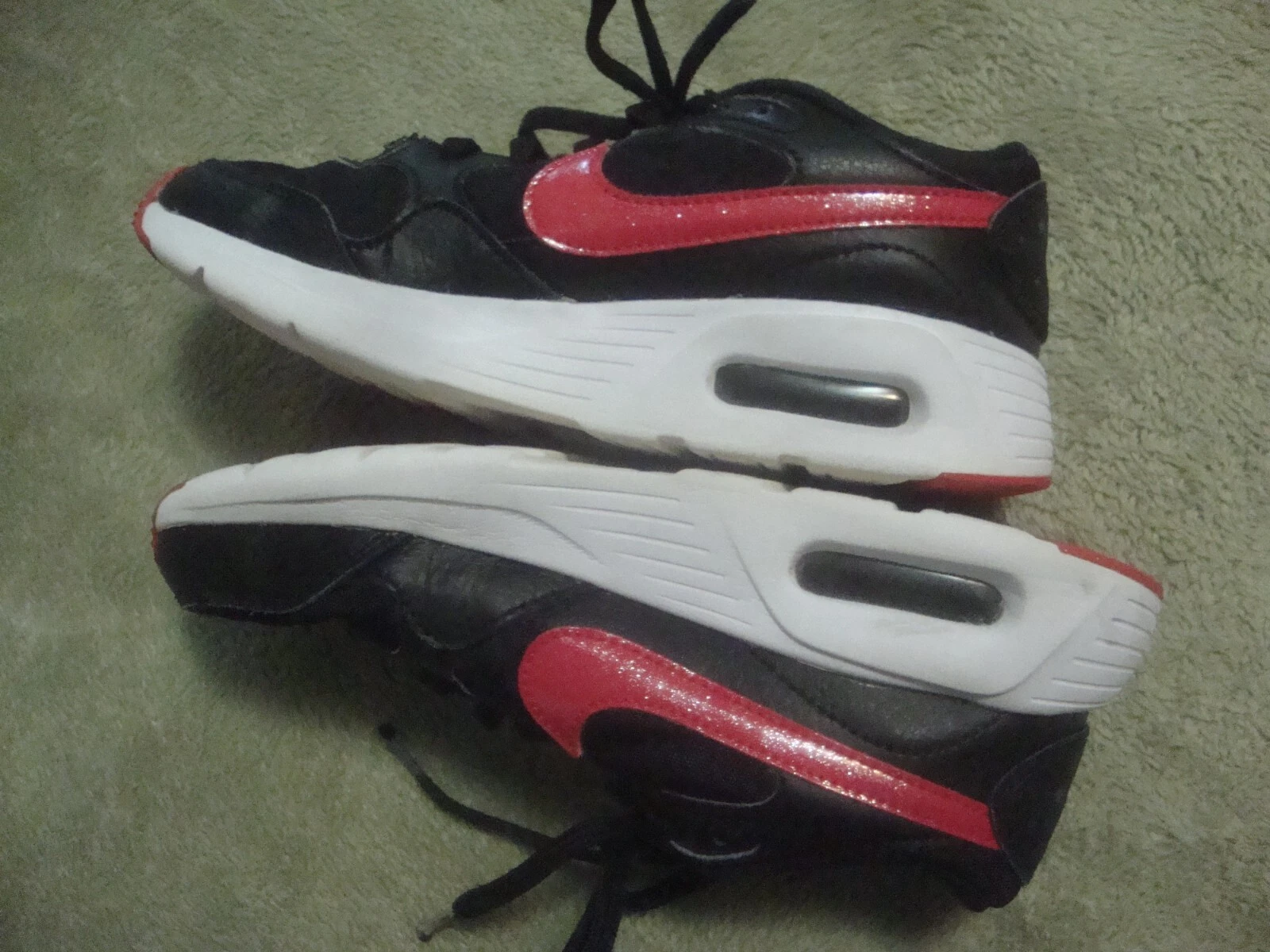 Sneakers basse stringate Nike Air giovanili scarpe da ginnastica taglia 3 5