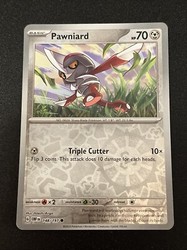 Pawniard 148/197 Reverse Holo Common Obsidian Flames