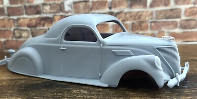 1/24 Scale: Stock  1937 Lincoln Zephyr  Body.  3D Printed; Resin.